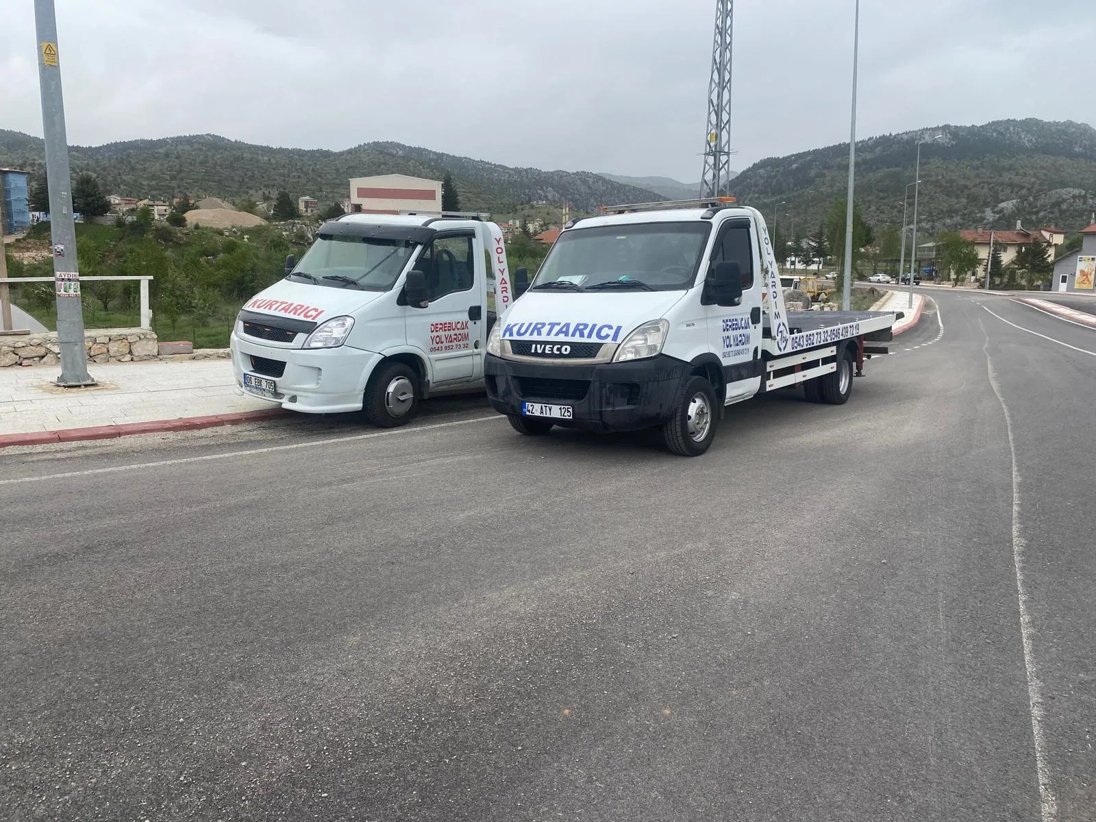 Derebucak Yol Yardım Sahada
