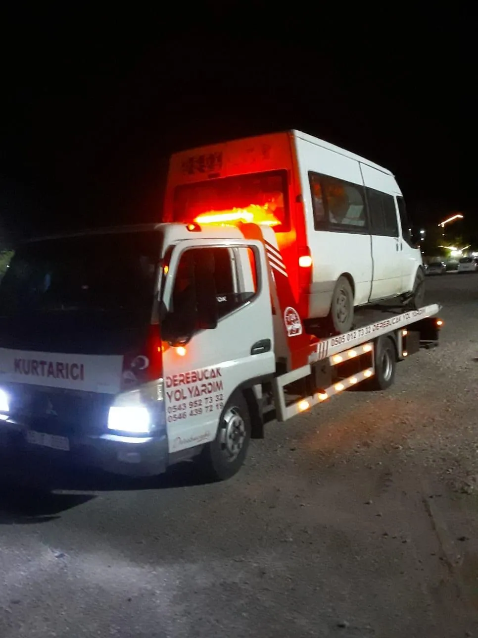 Gece Çekici Derebucak Yol Yardım