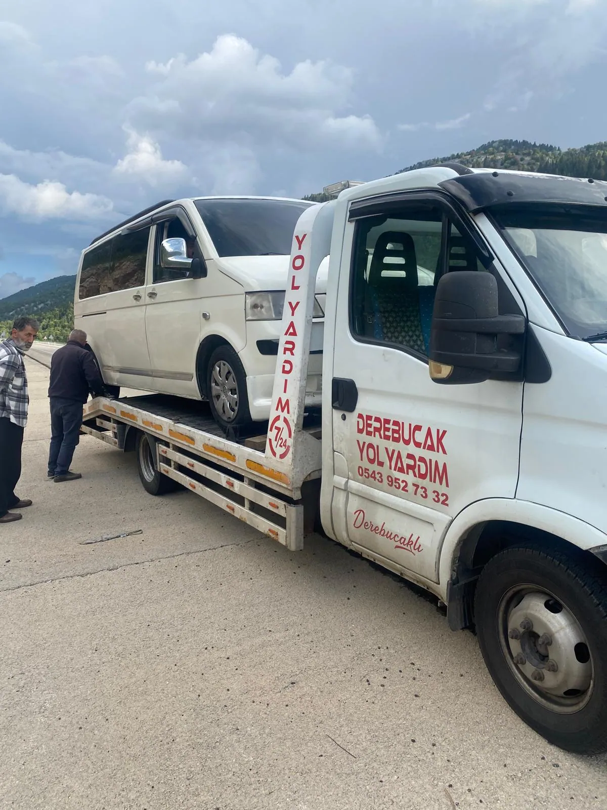Minibüs Kurtarma Derebucak Yol Yardım