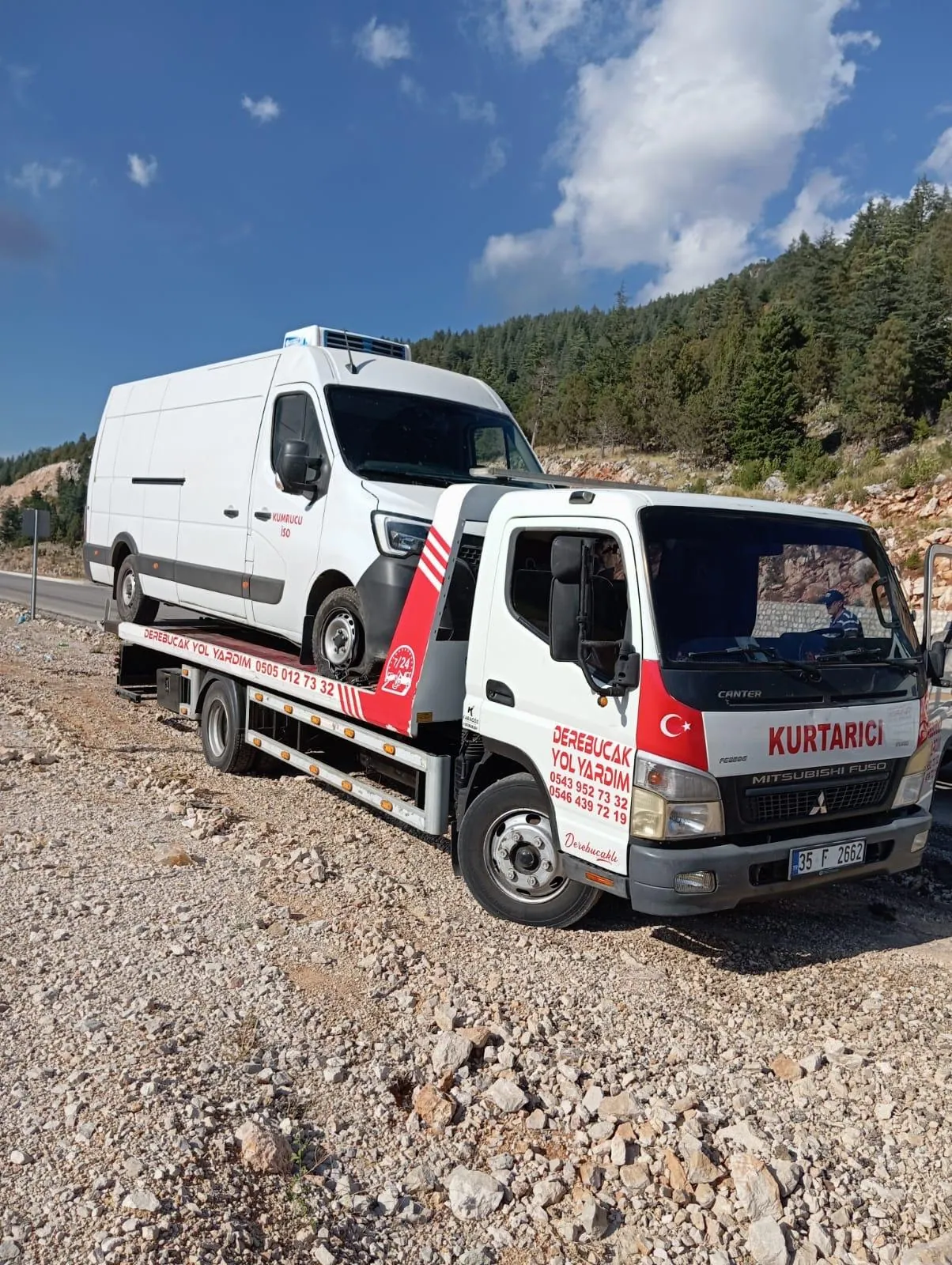 Mitsubishi Fuso Kayar Kasa Derebucak