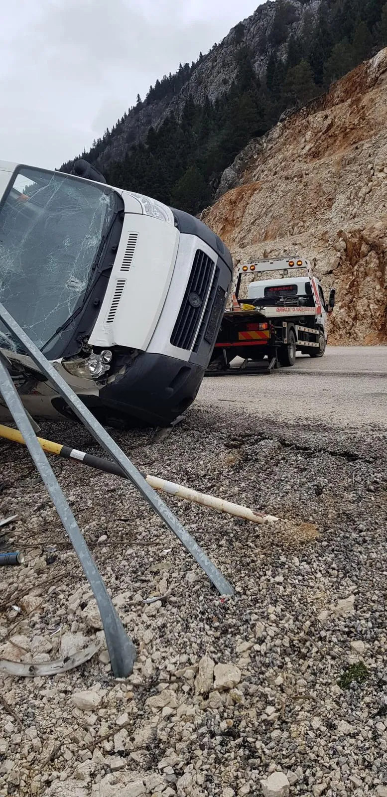 Toros Dağ Yolu Kaza Kurtarma